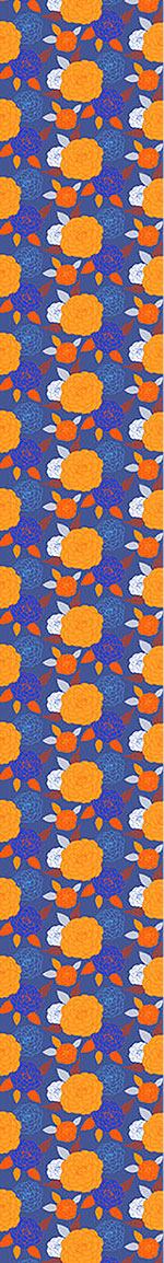 patterned-wallpaper-pompon-blue