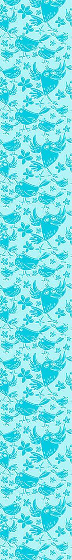 patterned-wallpaper-songbird-sing-turquoise