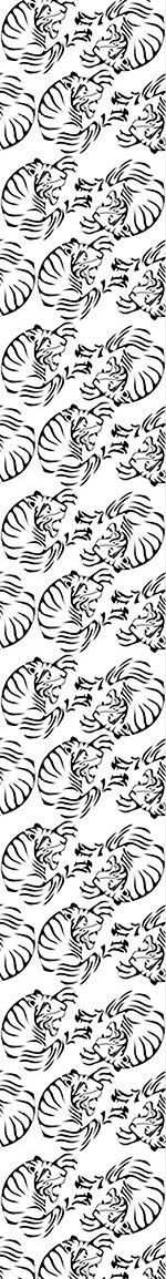 patterned-wallpaper-tiger-black-and-white