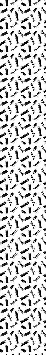 patterned-wallpaper-truck-miniatures