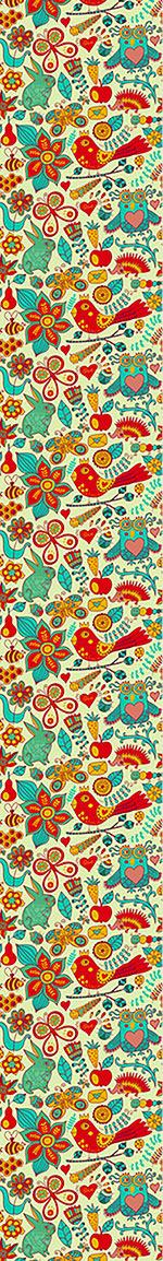 patterned-wallpaper-summer-in-the-magic-forest