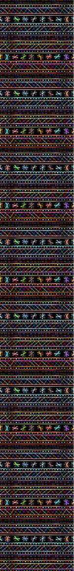 patterned-wallpaper-drawing-in-the-ethno-disco