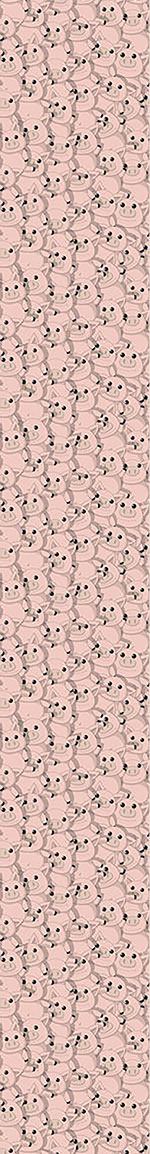 patterned-wallpaper-piggy-button-eyes-party