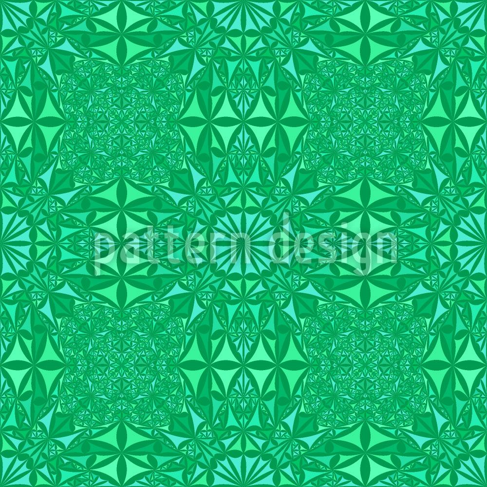 patterned-wallpaper-emerald-glass