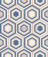 patterned-wallpaper-soft-hexagon