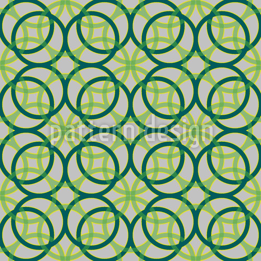 patterned-wallpaper-green-rings