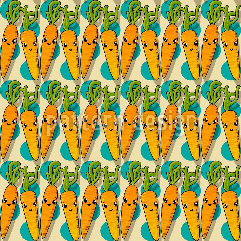 patterned-wallpaper-kawaii-carrot