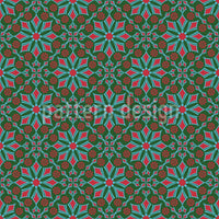 patterned-wallpaper-retro-flowers