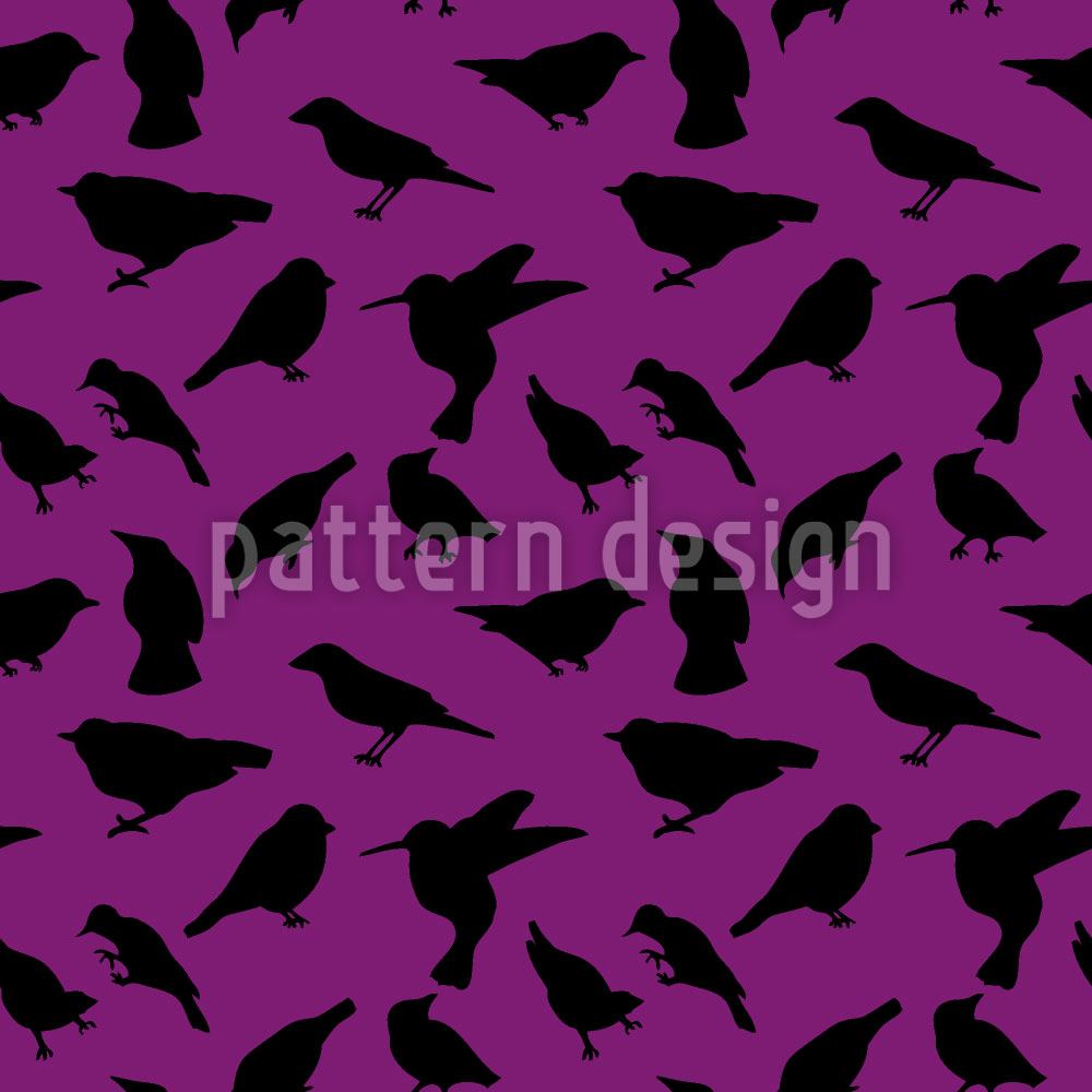 patterned-wallpaper-swarm-of-birds