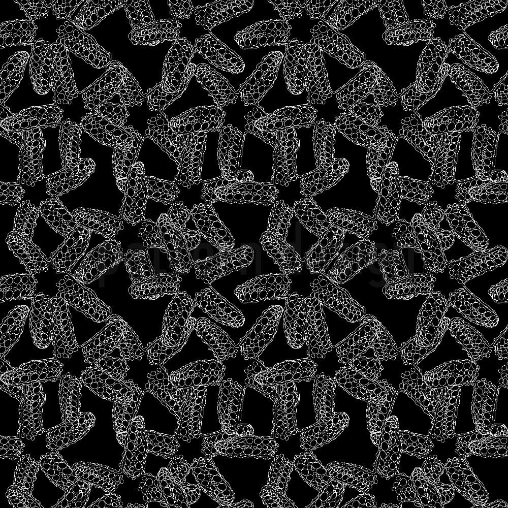 patterned-wallpaper-starfish-monochrome