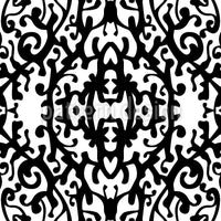 patterned-wallpaper-snow-white-silhouette