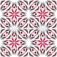 patterned-wallpaper-poinsettia-fantasy