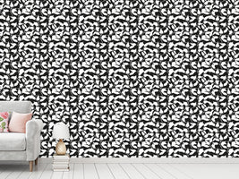 patterned-wallpaper-looking-through-branches