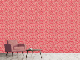 patterned-wallpaper-golden-leaf-summer