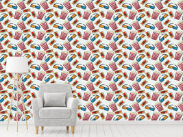 patterned-wallpaper-popcorn-in-3d-cinema