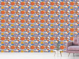patterned-wallpaper-summer-fresh-flower-gardens