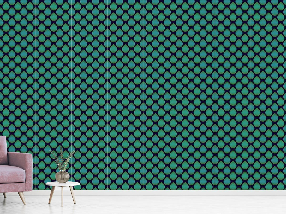 patterned-wallpaper-metallic-rain