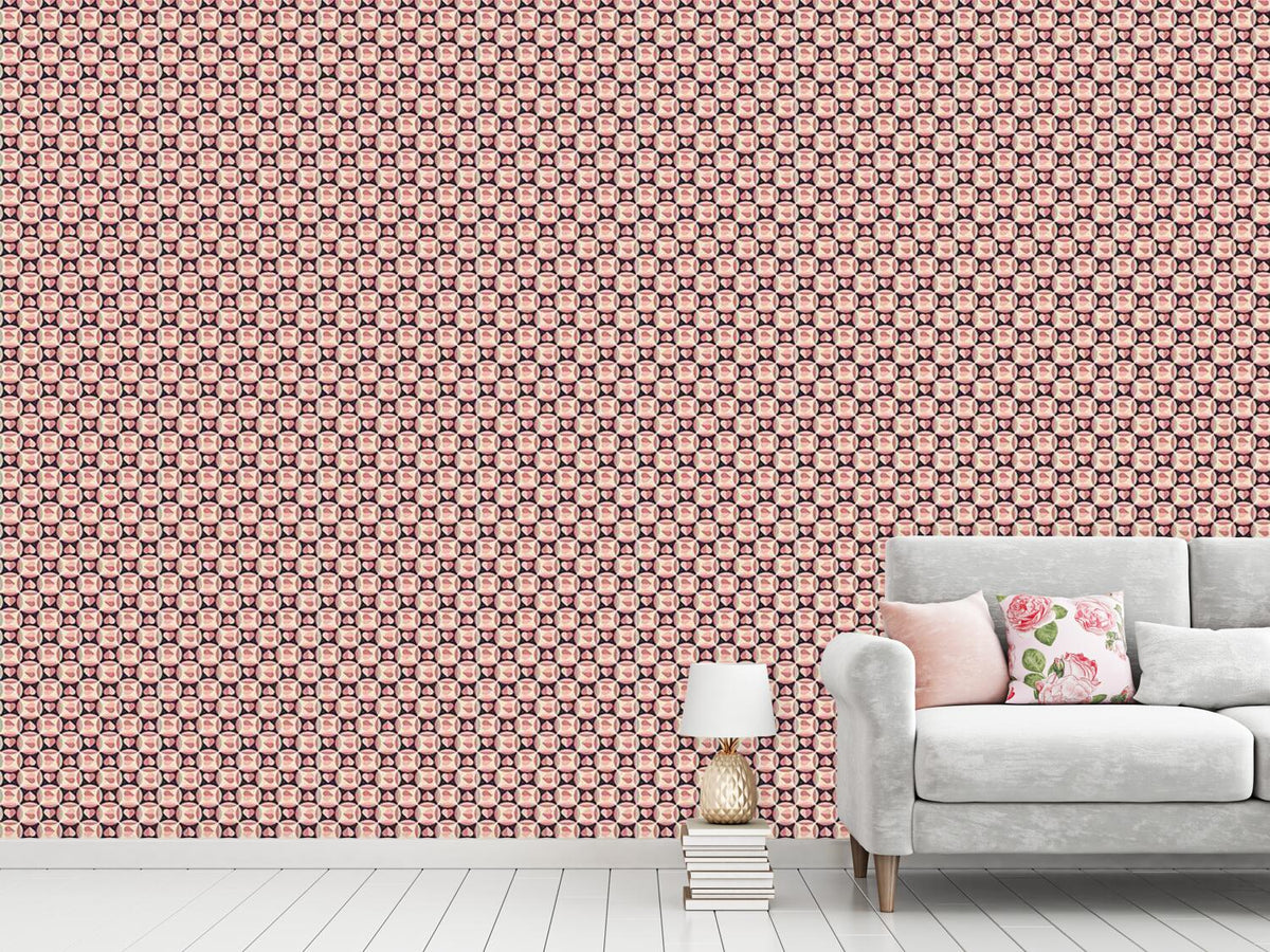 patterned-wallpaper-heart-circle-romance