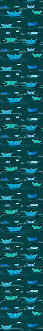 patterned-wallpaper-paper-boats