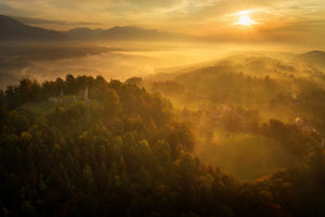 photo-wallpaper-ruins-of-pusti-grad-castle-x