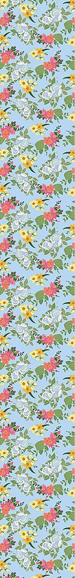 patterned-wallpaper-mixed-bouquet