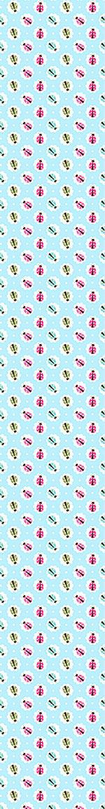 patterned-wallpaper-sweet-ladybug