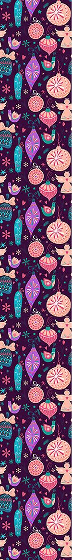 patterned-wallpaper-retro-christmas-baubles