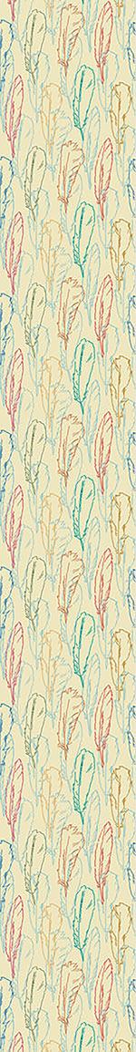 patterned-wallpaper-feathers-handdrawn