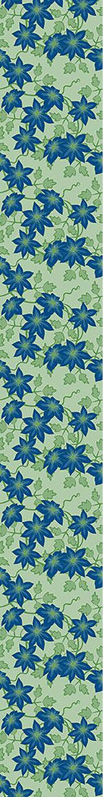 patterned-wallpaper-clematis-dream-garden-at-day