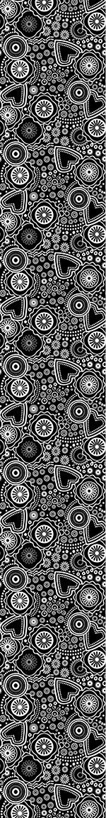 patterned-wallpaper-flower-heart-and-circle