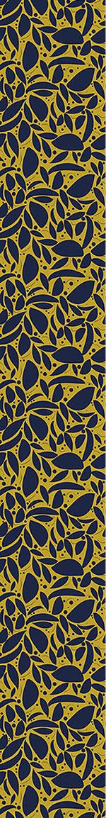 patterned-wallpaper-gold-leaf-silhouettes