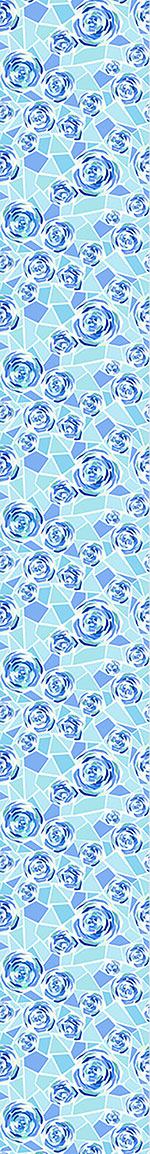 patterned-wallpaper-rose-mosaic