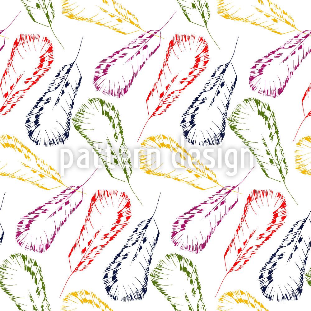 patterned-wallpaper-feather-dream