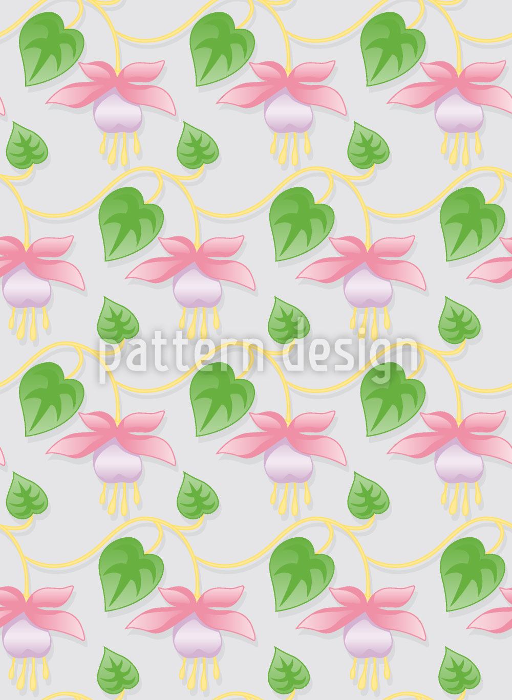 patterned-wallpaper-delicate-garden-fuchsia