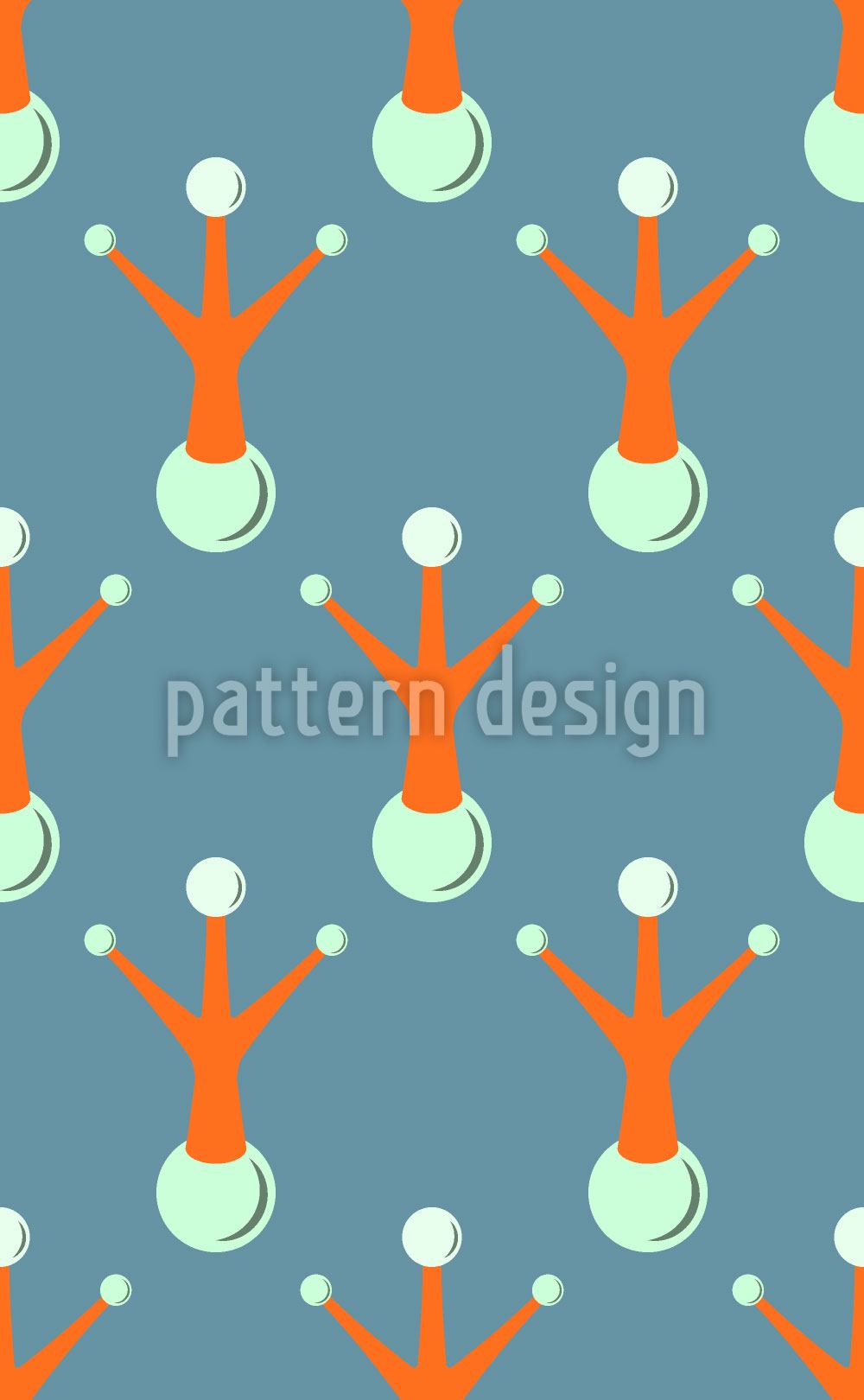 patterned-wallpaper-snowman-surrealism