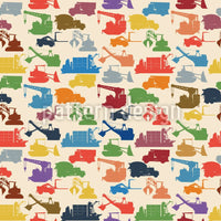 patterned-wallpaper-carriage-and-machines