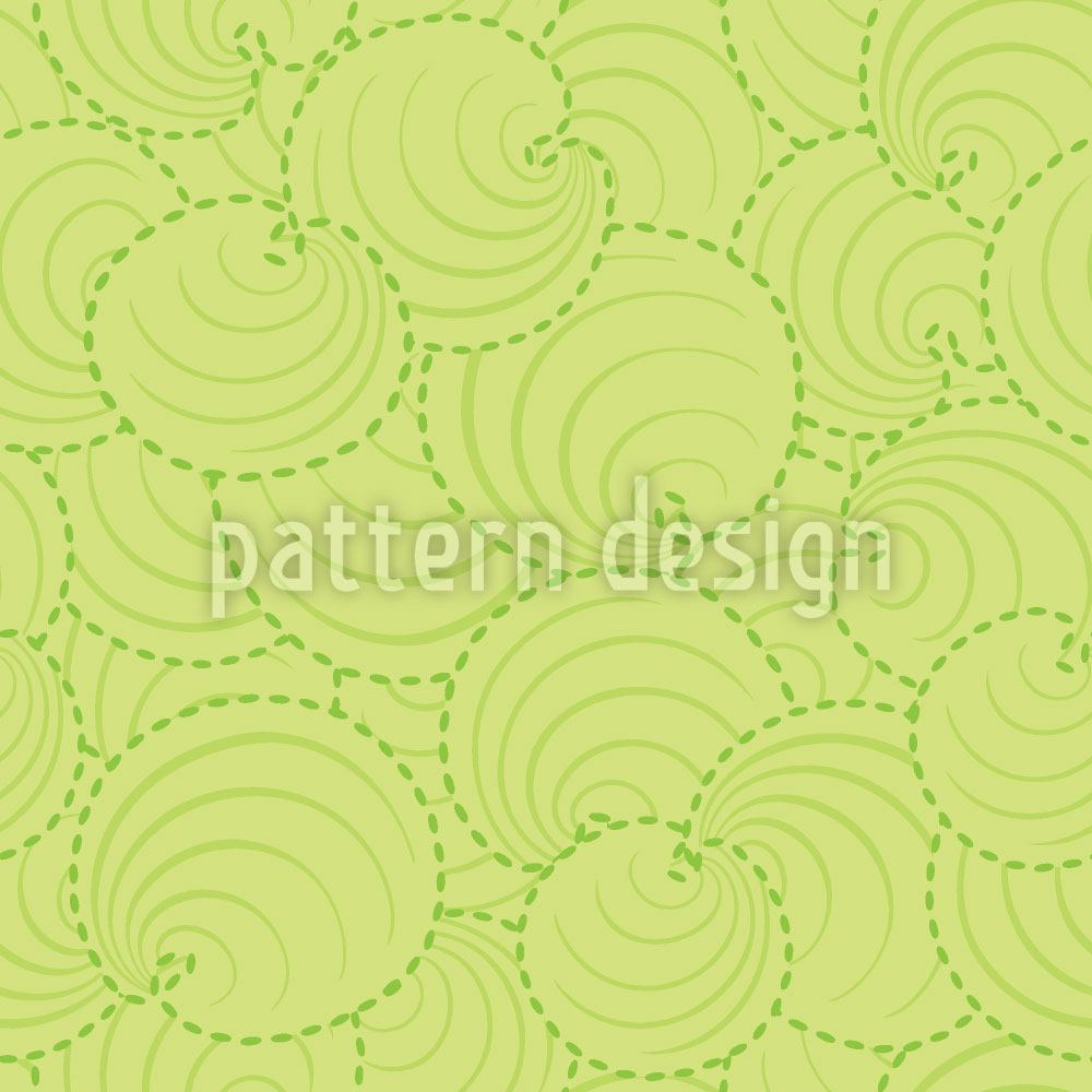 patterned-wallpaper-circle-leaves