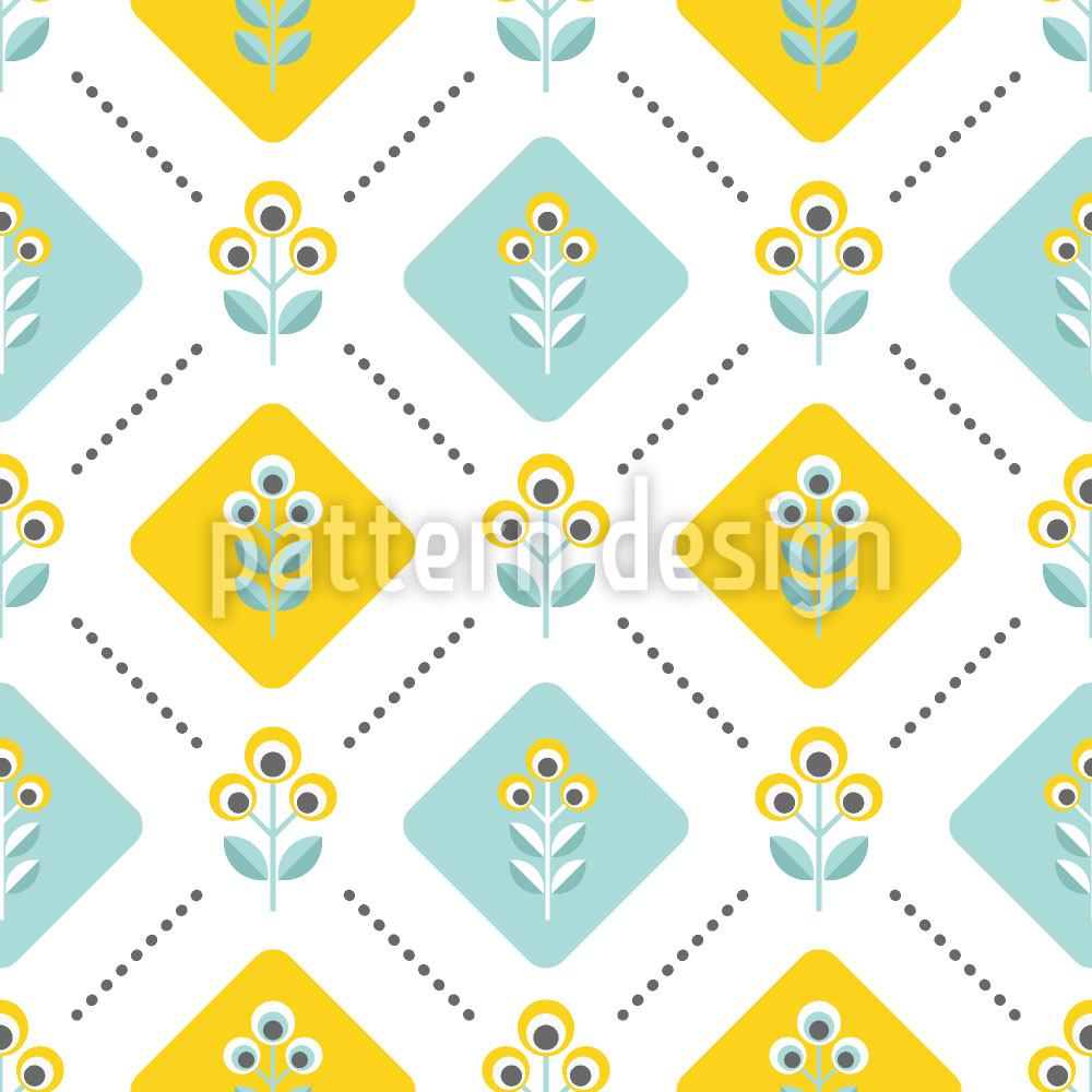 patterned-wallpaper-retro-folk-flowers