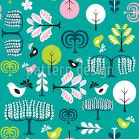 patterned-wallpaper-forest-glade