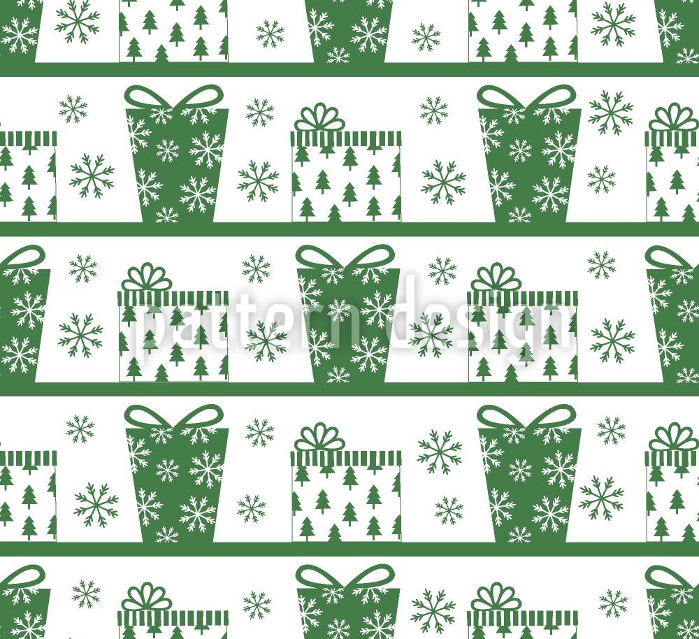 patterned-wallpaper-parcel-delivery-green