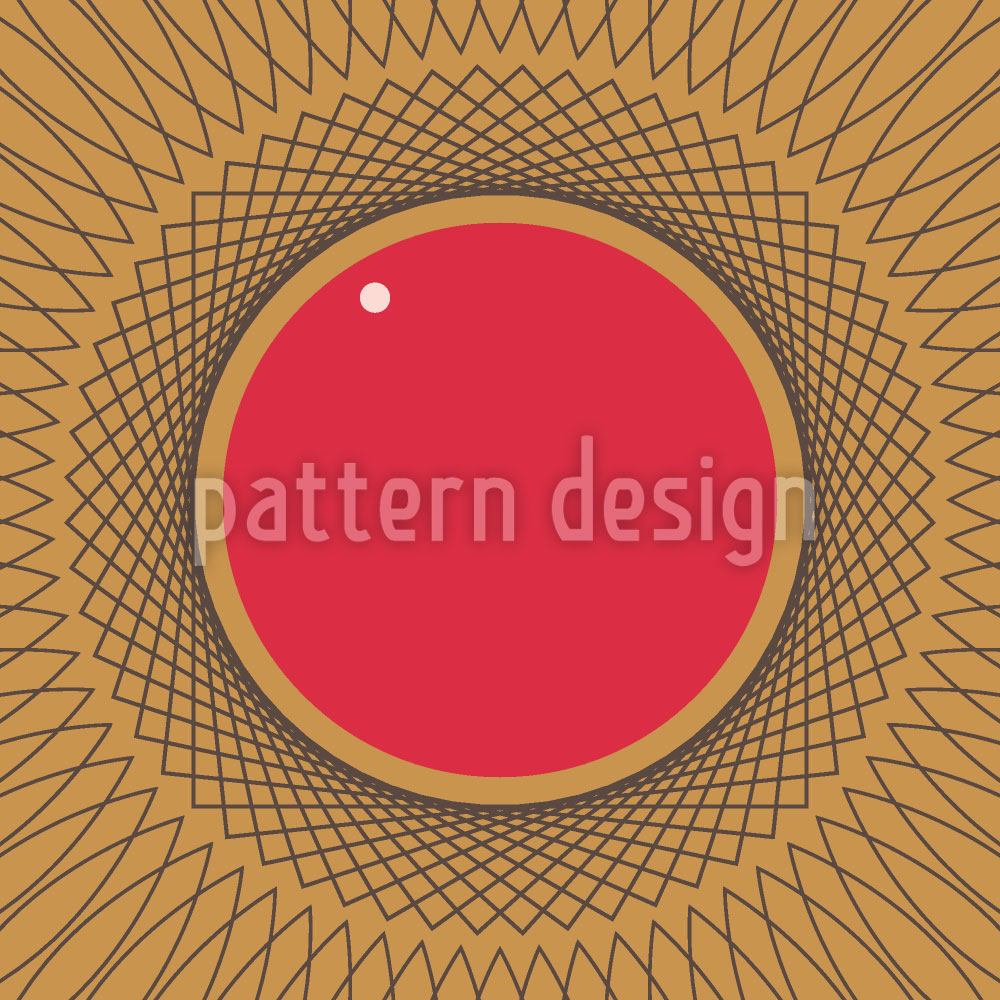 patterned-wallpaper-round-shapes