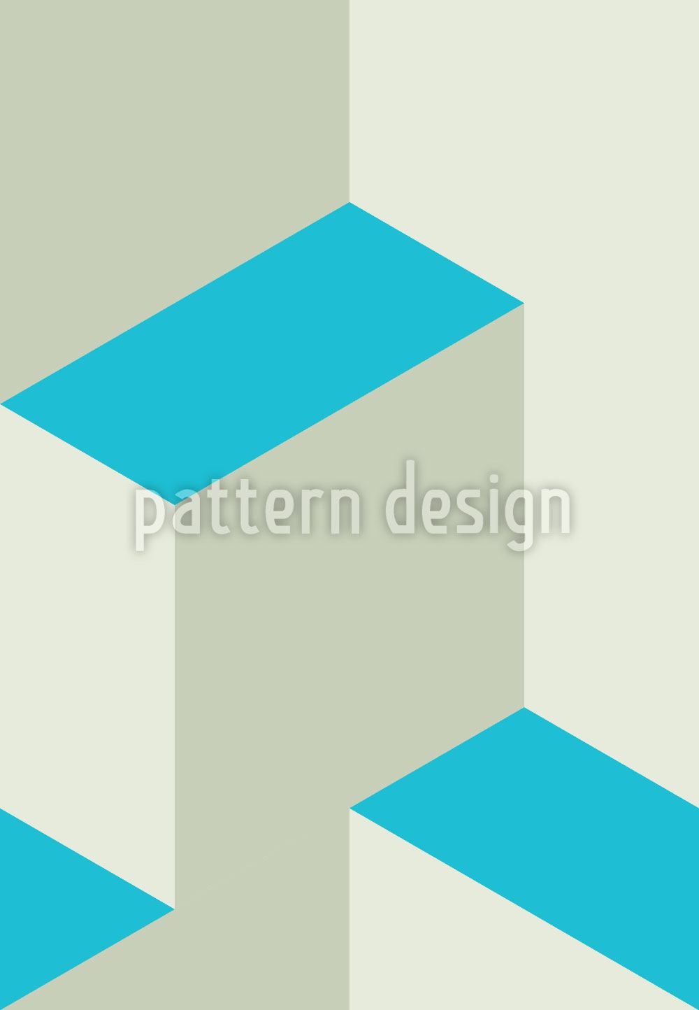 patterned-wallpaper-isometric-steps-3d