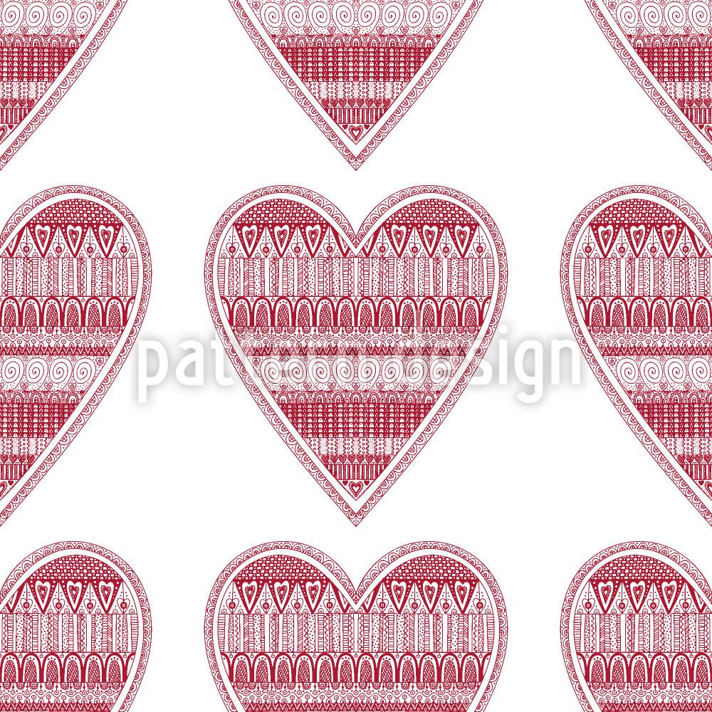 patterned-wallpaper-heart-for-knitting