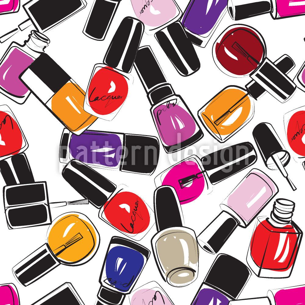 patterned-wallpaper-nail-polish-variety