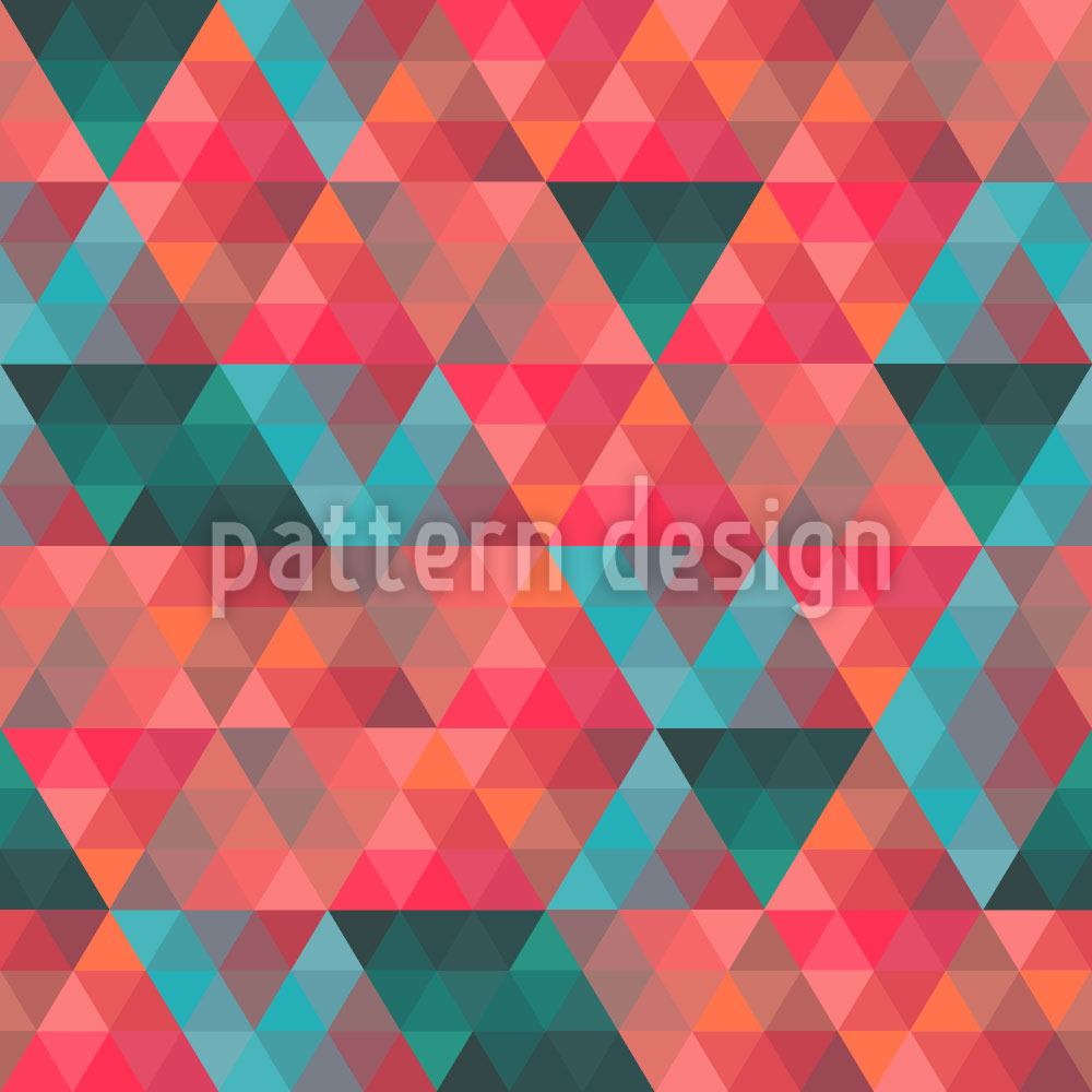 patterned-wallpaper-triangle-mosaic