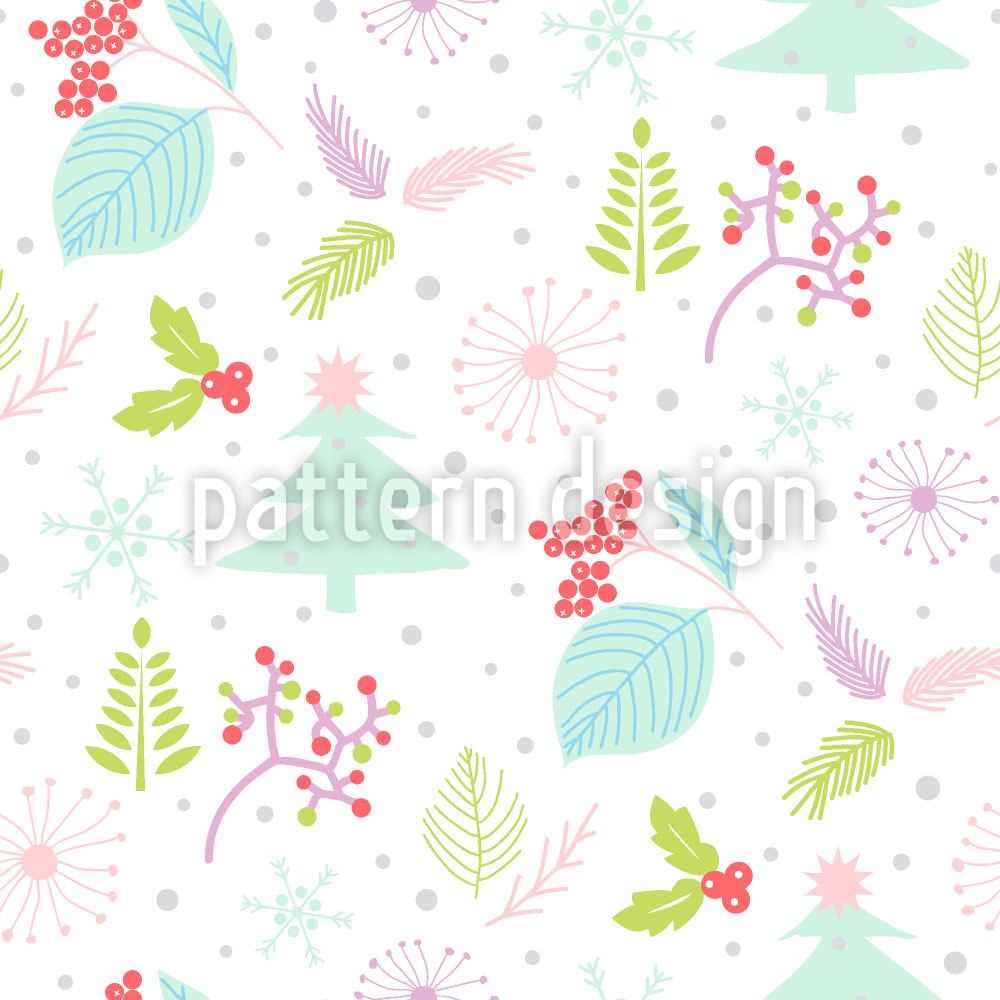 patterned-wallpaper-nature-in-winter