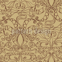 patterned-wallpaper-spiritual-loops-beige