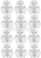 patterned-wallpaper-matryoshkas