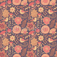 patterned-wallpaper-magic-garden-gryffindor