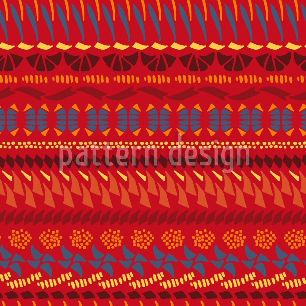 patterned-wallpaper-multi-kulti-red